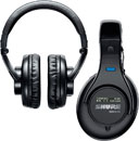CANFORD LEVEL LIMITED HEADPHONES SRH440 88dB, wired stereo, 3.5mm jack & 6.35mm adapter