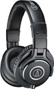 AUDIO-TECHNICA ATH-M40X HEADPHONES Closed, 35 ohms, 3.5mm jack, 6.35mm adapter, straight + coiled