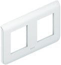 LEGRAND EU-CP2 COVER PLATE Dual gang, white