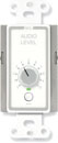 RDL D-RLC10KM REMOTE Level controller, 0 to 10kOhm, rotary controller, with mute, white