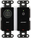 RDL DDB-BN2ML DANTE INTERFACE Bi-directional, mic/line, 1x1, XLR/3.5mm jack I/O, black