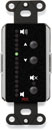 RDL DB-NLC1 NETWORK REMOTE Dante level controller, with LEDs, black