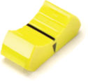 PENNY AND GILES PG11 FADER KNOB 11mm wide, for 18.6x1.7mm arm, yellow