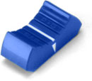 PENNY AND GILES PG11 FADER KNOB 11mm wide, for 18.6x1.7mm arm, blue