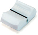 PENNY AND GILES PG16 FADER KNOB 16mm wide, for 18.6x1.7mm arm, white