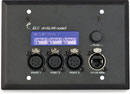 ELC LIGHTING DMXLAN NODE3 WM DMX NODE 3x DMX ports, 2x Ethernet ports, 5-pin XLR, wallmount