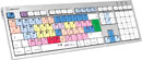 LOGICKEYBOARD Mac ALBA Keyboard, USB, Avid Media Composer