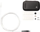 SHURE TWINPLEX TL48 MICROPHONE Subminiature, omni, with accessory pack, MicroDot connector, white