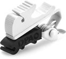 DPA SCM0004-WX MICROPHONE MOUNT Single clip, for 4060 series lav, white (pack of 10)