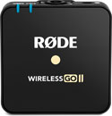 RODE WIRELESS GO II TX Transmitter only, compact, clip-on, 2.4GHz, black