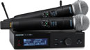 SHURE SLXD24D+/58 RADIOMIC SYSTEM Fixed dual RX, 2x handheld TX, SM58, 470-606 MHz ((G65)