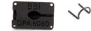 BUBBLEBEE LAV CONCEALER MIC MOUNT For DPA 6060/6061 lavalier, black
