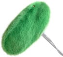 BUBBLEBEE FUR WIND JACKET Multi-pile fur, for Cinela Piano, chroma green