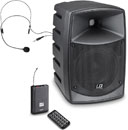 LD SYSTEMS ROADBUDDY 6 HS PORTABLE PA Battery or AC powered, bluetooth, 864.900MHz, with headset mic