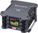 ZOOM F6 FIELD RECORDER Portable, 14-track, 32-bit float recording, SD/SDHC/SDXC card, 6x mic inputs