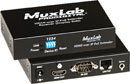 MUXLAB 500754-RX VIDEO EXTENDER Receiver, HDMI over IP, PoE, HD, 120m reach