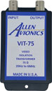 ALLEN AVIONICS VIT-75 ANALOGUE VIDEO ISOLATION TRANSFORMER 1 channel