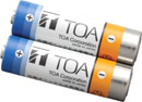 TOA WB-2000-2 BATTERIES For WM-5225/WM-5325 wireless transmitter (pack of 2)