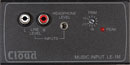 CLOUD LE-1MB INPUT PLATE 2x RCA line in, 1x 3.5mm jack, unbalanced, gain control, black