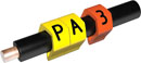 PARTEX CABLE MARKERS PA02-250CC.3 Prefit, 1.3 - 3.0mm, number 3, orange (pack of 250)