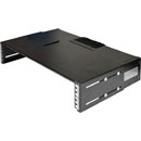 LANDE  SET & STACK TOP AND BOTTOM PANELS, Sliding, Brushed cable entry, black