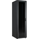 LANDE ES4626842/B-L RACK CABINET 42U, 600 wide, 800 deep, IP30 style, black, assembled