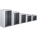 LANDE PROLINE PR20U6060-LG WALL RACK CABINET 20U, 600d, with glass door, grey