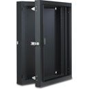 LANDE PR16615/B-L HINGED REAR SECTION For Proline wall rack cabinet, 16U, black