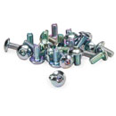 RACKMOUNT BOLTS Button head, hex, nickel, 12mm (pack of 50)