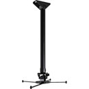 B-TECH BT899XL-FD PROJECTOR MOUNT Ceiling, up to 25kg, tilt/yaw, fixed 2m drop, black