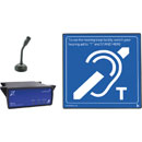 CONTACTA IL-K300-85-00 LOOP AMPLIFIER SYSTEM Above counter kit, with STS-M98 Halo microphone