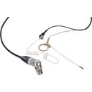 CANFORD DISCRETE EARPHONE AND EAR-WORN MICROPHONE, RIGHT-ANGLED XLR4F For Green-GO intercom