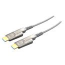 CANFORD AO-HDMI2-10 actives optisches Kabel, HDMI2.0, Micro HDMI-D auf A Adapter, 10 Meter