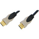 HDMI CABLE High speed with Ethernet, 0.5 metres