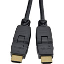 HDMI CABLE High speed with Ethernet, swivel and rotate plugs, 2 metres