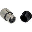 CANFORD LOW PROFILE XLR 5-Pin female cable connector