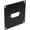 CANFORD UNIVERSELLE MODULARE ANSCHLUSSPLATTE 1x D-sub15, schwarz