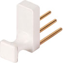 GHIELMETTI 673.910.302.09 GVS 323d NORMALLING/LOCKING PLUG 3-pole white