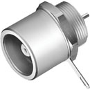 LEMO 3T TRIAX Panel socket, extended shell, nut fixing, open rear termination (EHP.3T.675.CTL)