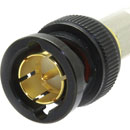 COAX CONNS 10-005-W126-FC BNC 12G UHD Male cable, crimp, 75 ohm, black, group Y