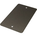 CANFORD F00SN CONNECTOR PLATE 2-gang, blank, satin nickel