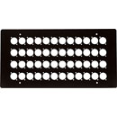 CANFORD FLUSH WALLBOX Top plate, 48 holes for type C, no numbering