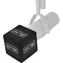 SCHULZE-BRAKEL FF-SM7B/C FOAM FLAG For Shure SM7B, with 5x logos, black (specify reference)