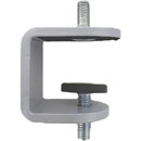 YELLOWTEC m!ka SYSTEM POLE TABLE CLAMP 14-40mm desktop compatibility, silver