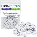 URSA PREMIUM STICKIES ADHESIVE TAPE Hypoallergenic, 24mm diameter, foam backed (pack of 60)