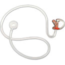 CANFORD AET1 ACOUSTIC EARTUBE Transparent, with medium left earmould, no clip