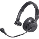 AUDIO-TECHNICA BPHS2S-UT HEADSET Single-ear, dynamic mic, unterminated, straight cable