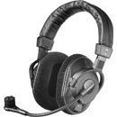 BEYERDYNAMIC DT 297 PV MK II HEADSET Dual ear, 80 ohms, 300 ohms mic, XLR3M, 6.35mm jack, black