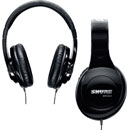 SHURE SRH240-EFS HEADPHONES Closed, 3.5mm jack, 6.35mm adapter, two sided strai cableght cable