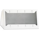 RDL DC-4W DESKTOP MOUNT CHASSIS Quad, for Decora remote control, white